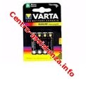 Blister 4 Ministilo Alcaline Varta