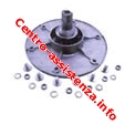 Supporto Asse Cestello 600giri Lato Puleggia